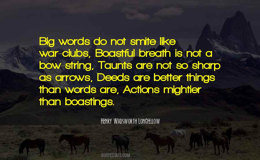 Quotes About Actions Not Words #705497