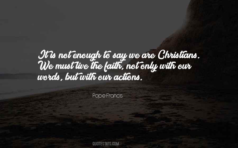 Quotes About Actions Not Words #832008