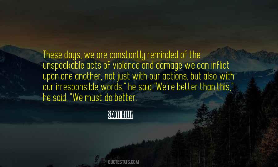 Quotes About Actions Not Words #966345