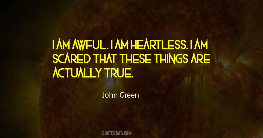 Am Heartless Quotes #1321568