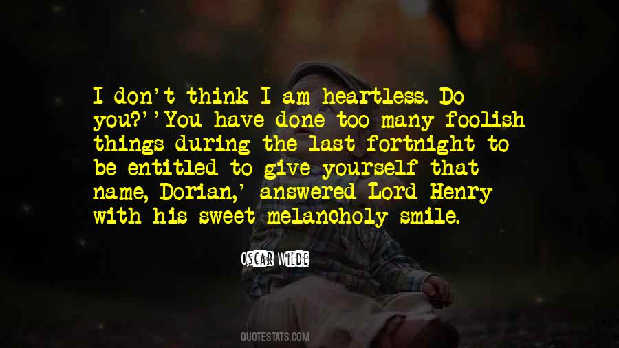 Am Heartless Quotes #811016