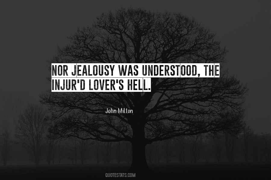 Quotes About Jealous Lovers #1493313