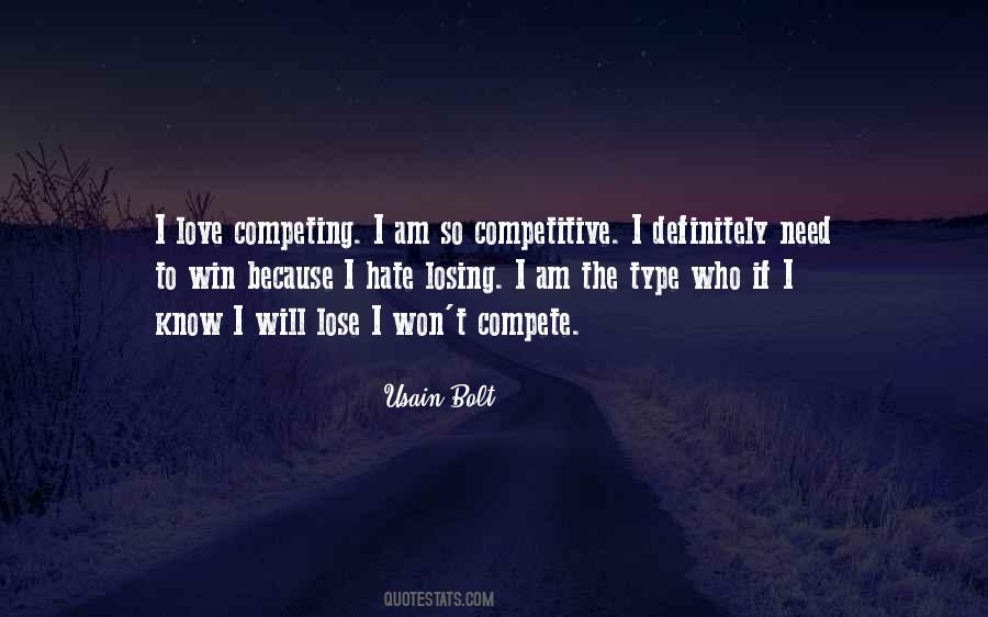 Quotes About Competing #984996