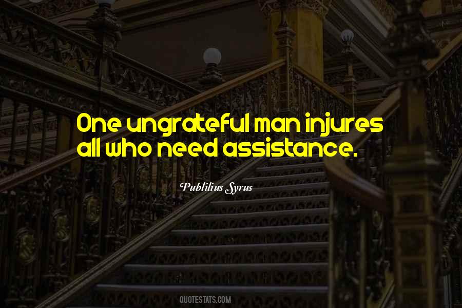 Quotes About Assistance #1148937