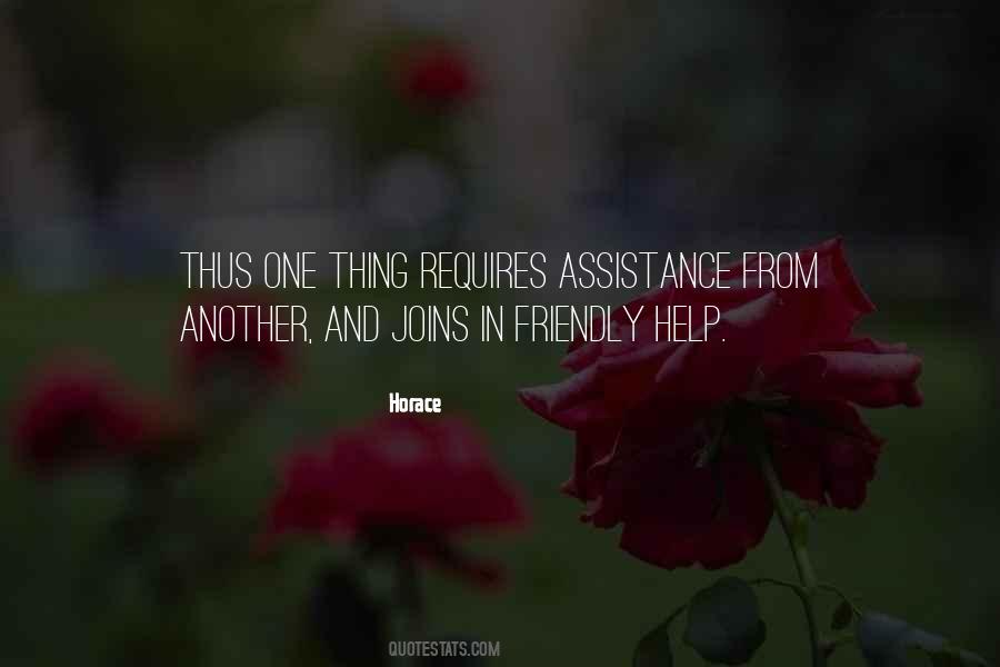 Quotes About Assistance #34886 Quotes About Assistance #34886