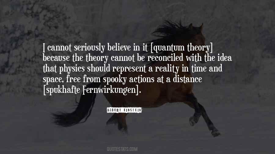 Einstein Physics Quotes #1483750