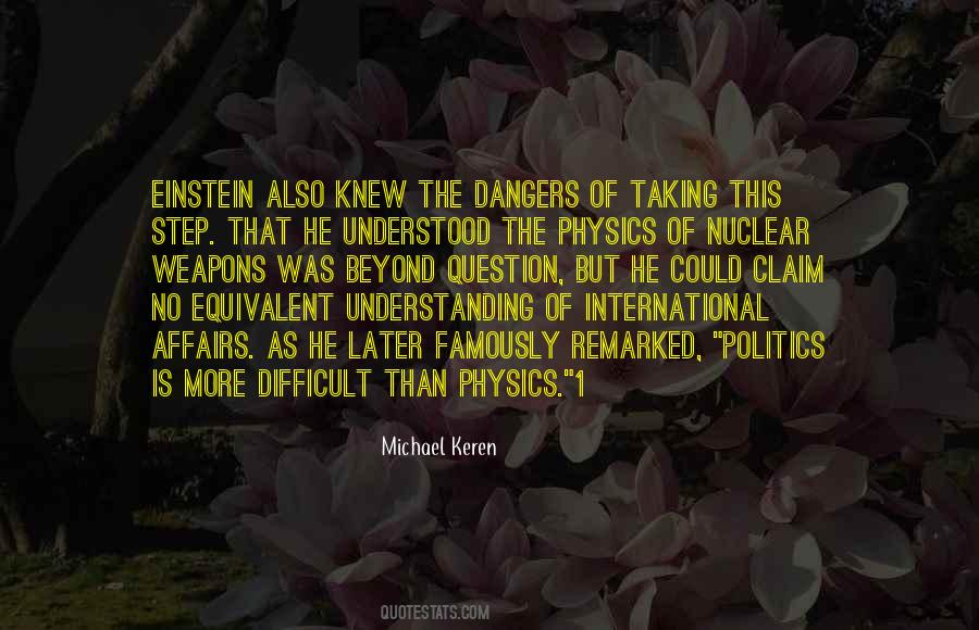 Einstein Physics Quotes #314903