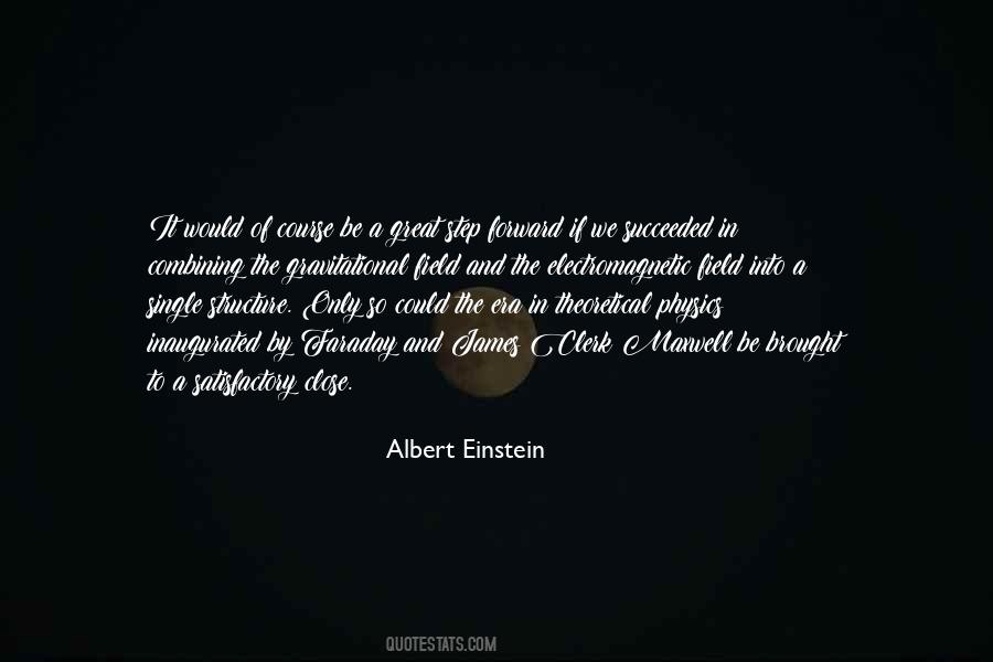 Einstein Physics Quotes #974252