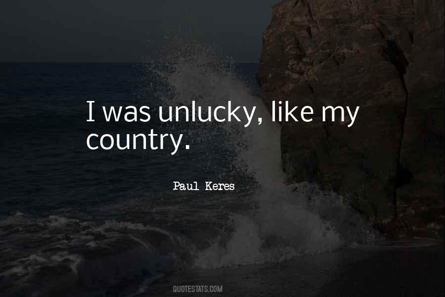 Quotes About Unlucky #826469