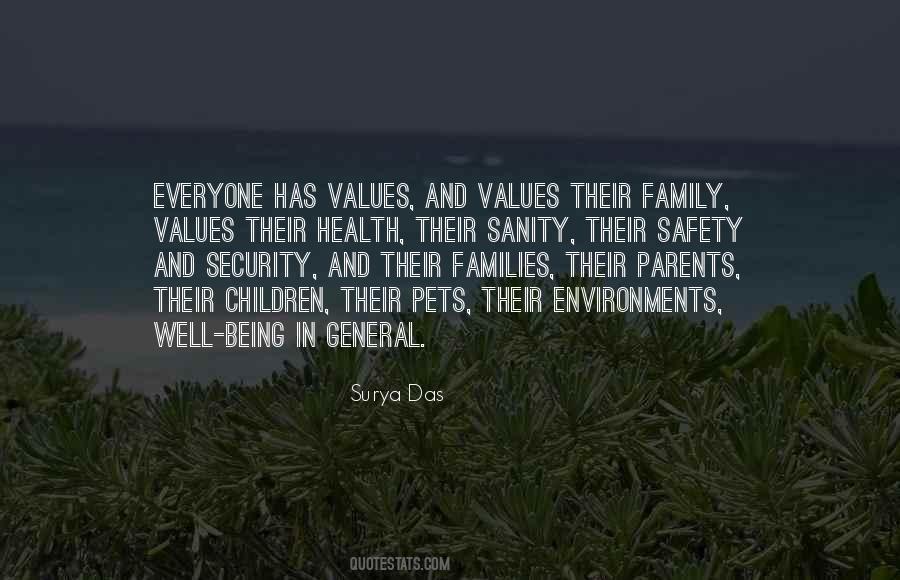Quotes About Family Values #1291546
