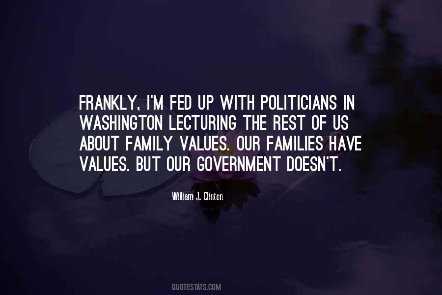 Quotes About Family Values #863542