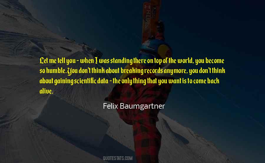 Quotes About Breaking Records #1399194