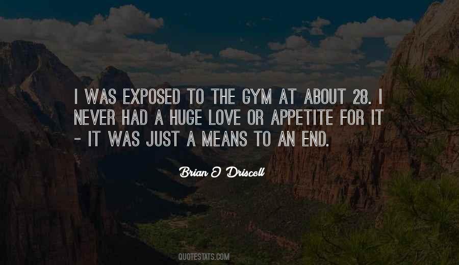 Gym Love Quotes #1510117