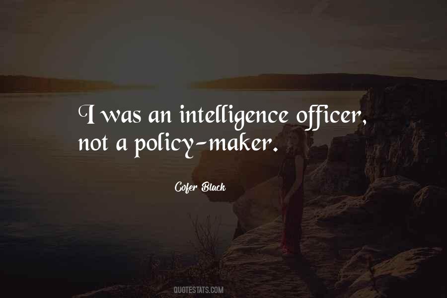 Policy Maker Quotes #693192