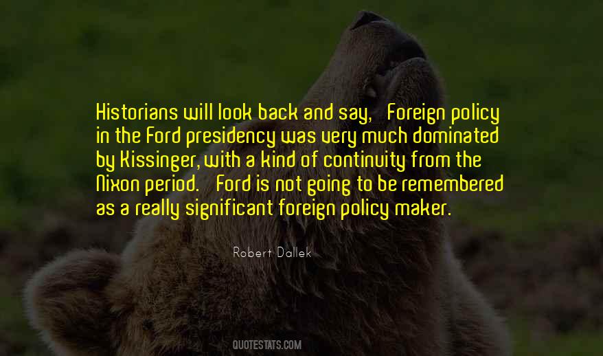 Policy Maker Quotes #849291