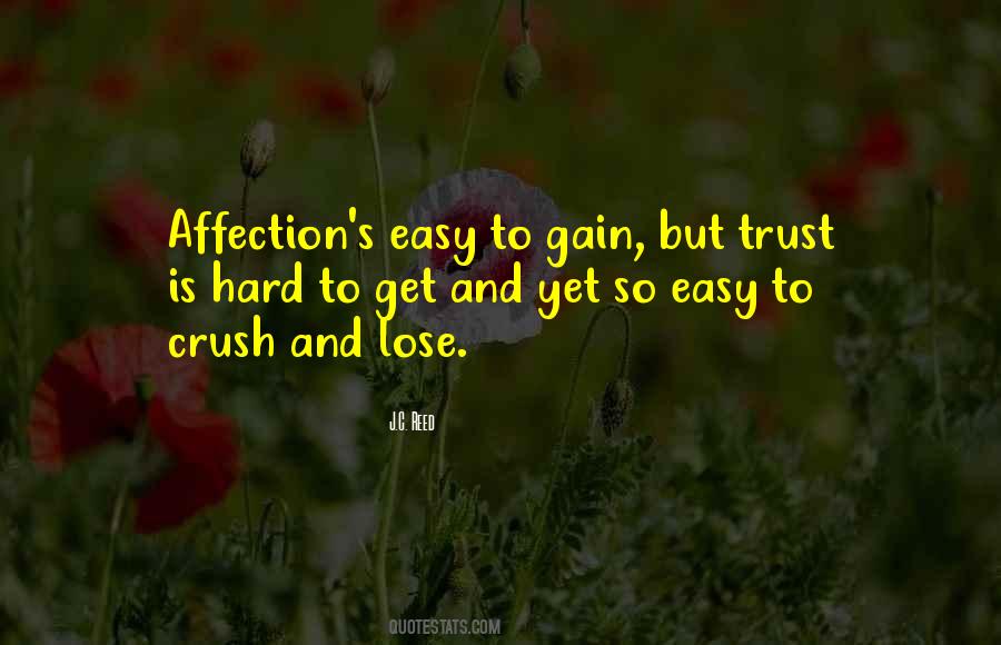 Quotes About Hard To Trust #178901