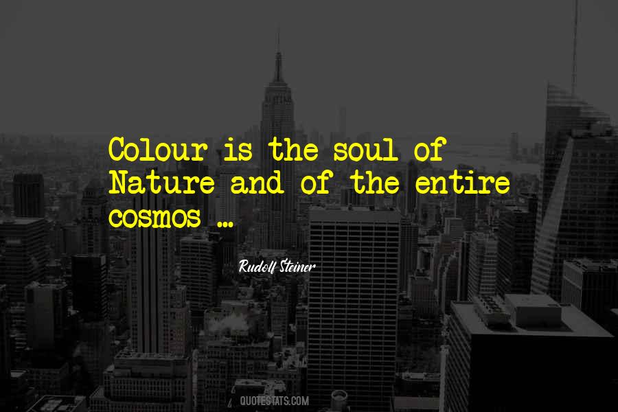 Quotes About Colour In Nature #1253597