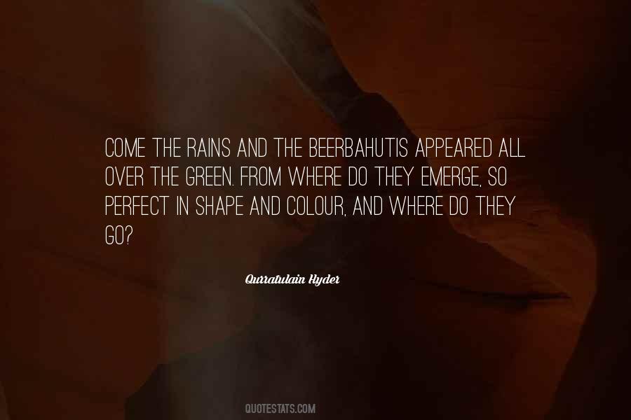 Quotes About Colour In Nature #1714572