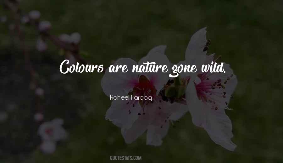 Quotes About Colour In Nature #994794