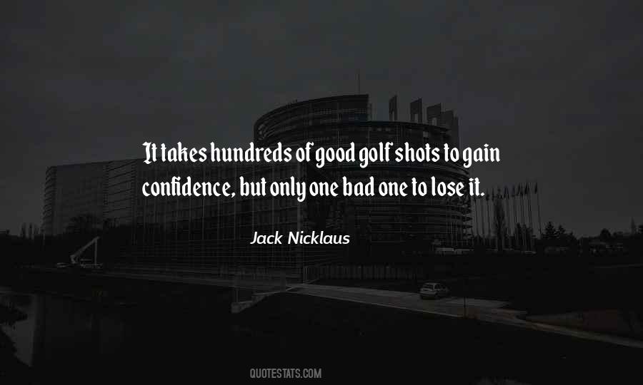 Quotes About Good Shots #445711