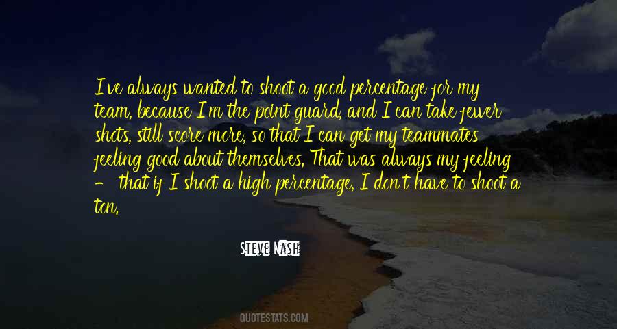 Quotes About Good Shots #977248