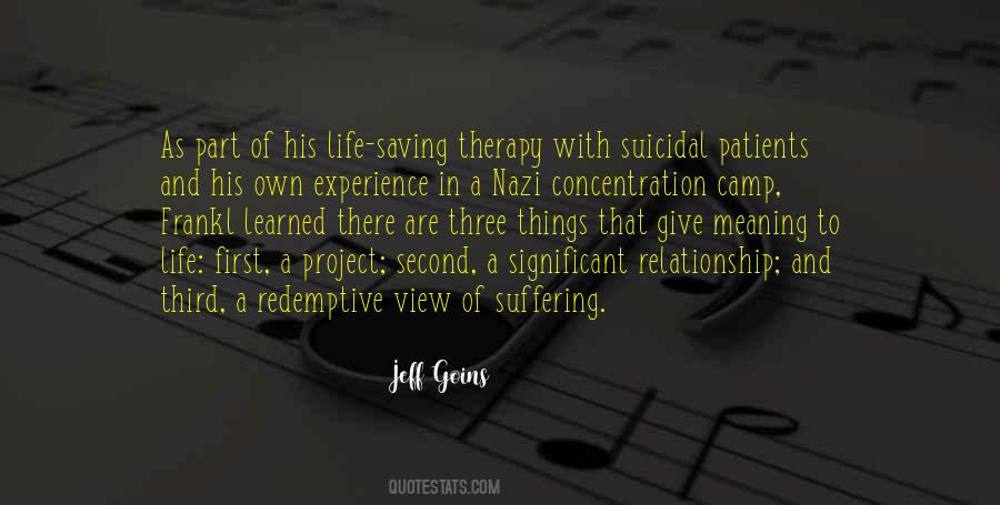 His Therapy Quotes #1294811