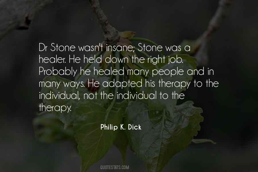 His Therapy Quotes #1781794