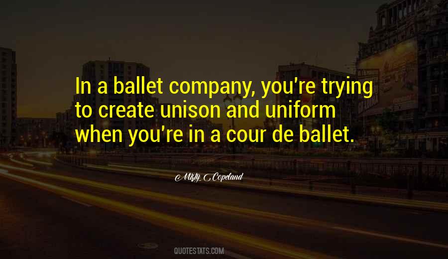 Quotes About Ballet #1210067