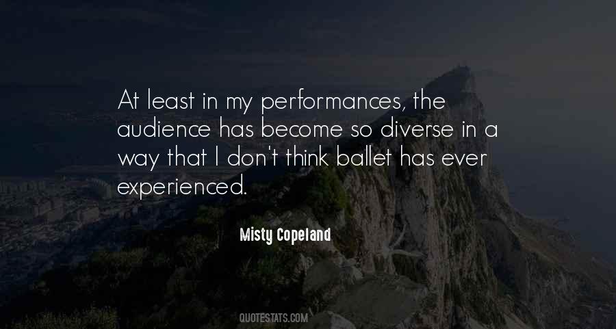 Quotes About Ballet #1387088