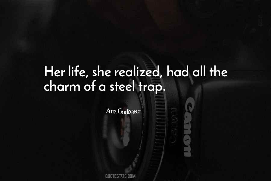 Steel Trap Quotes #1022725