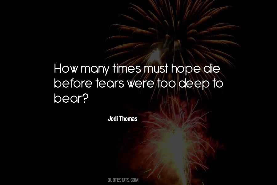 Hope Die Quotes #1339895