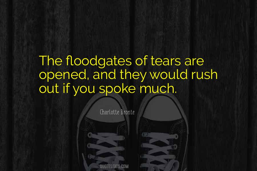 Quotes About Floodgates #327538