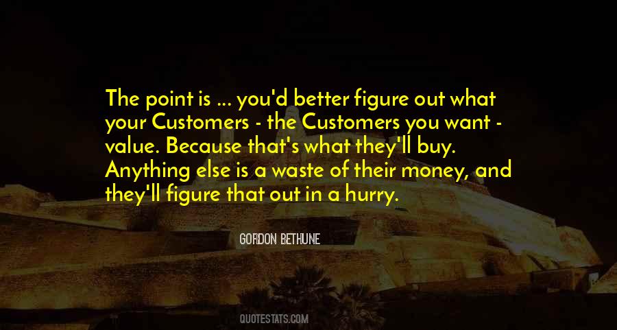 Value Waste Quotes #1252911