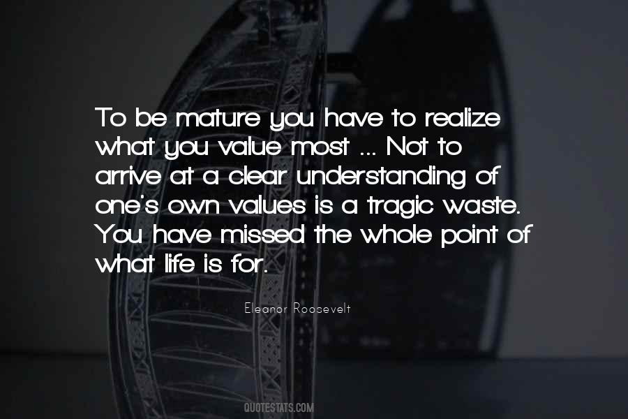 Value Waste Quotes #1288392