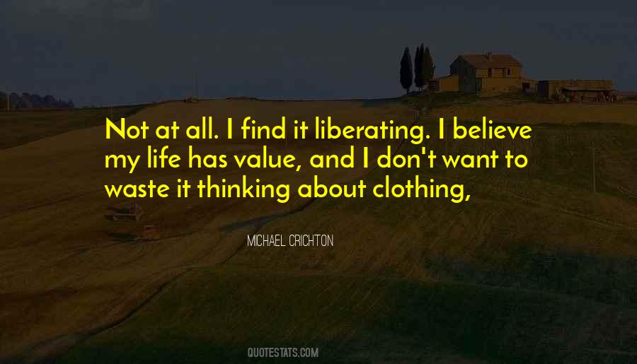Value Waste Quotes #1409065