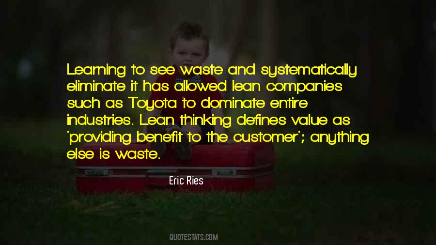Value Waste Quotes #157823