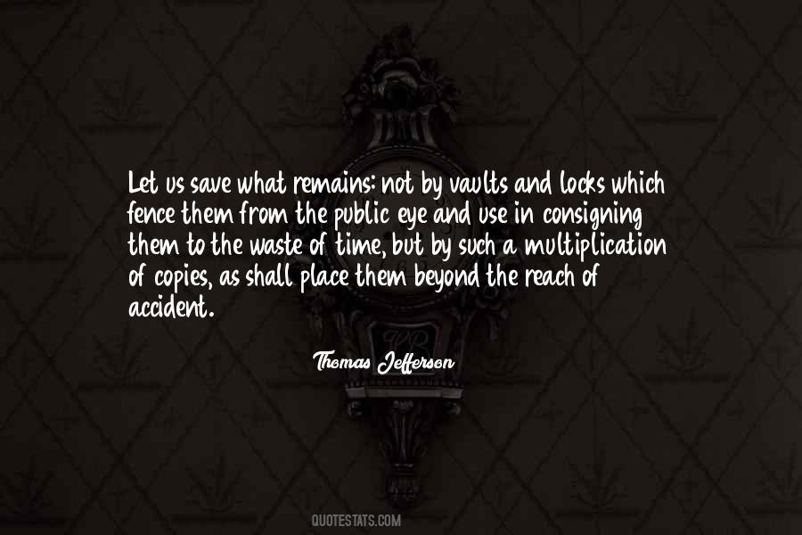 Value Waste Quotes #1765916