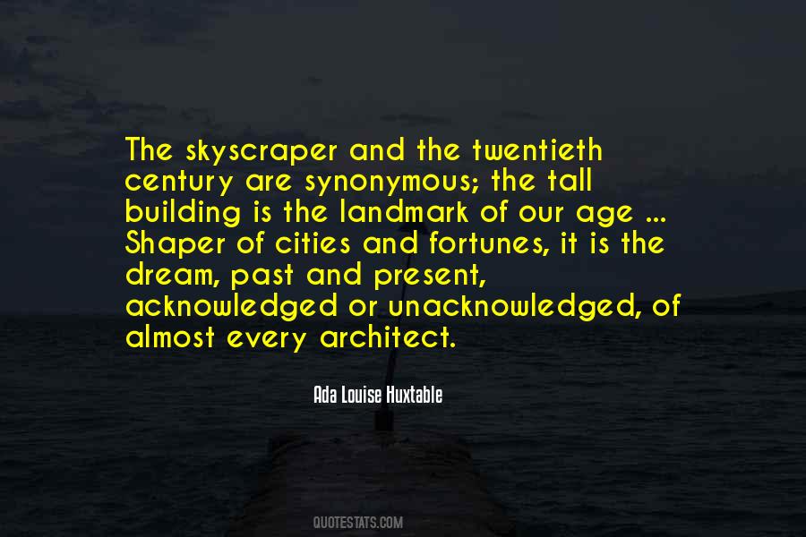 Quotes About Tall Building #806515