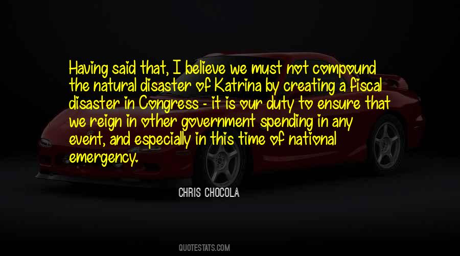 A Natural Disaster Quotes #136639