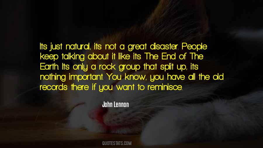 A Natural Disaster Quotes #1650163