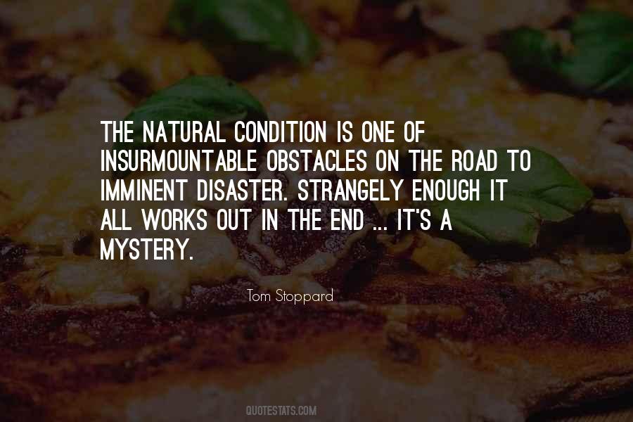 A Natural Disaster Quotes #359678