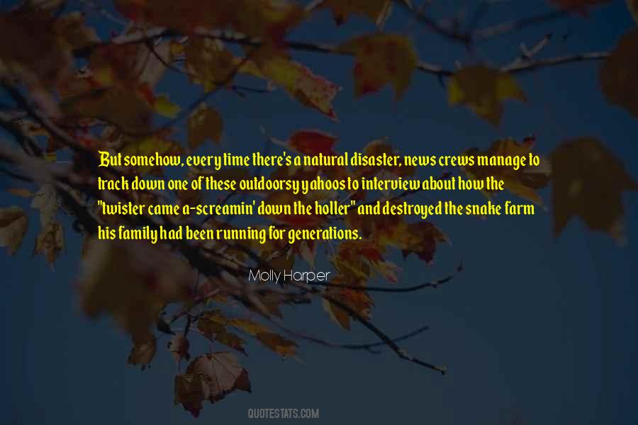 A Natural Disaster Quotes #80961