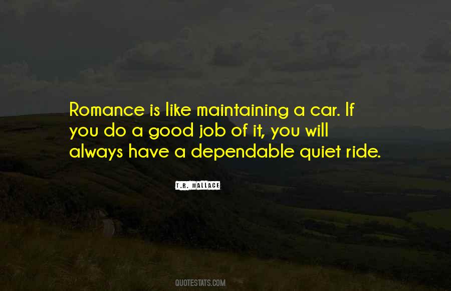 Quotes About Dependable #1754894