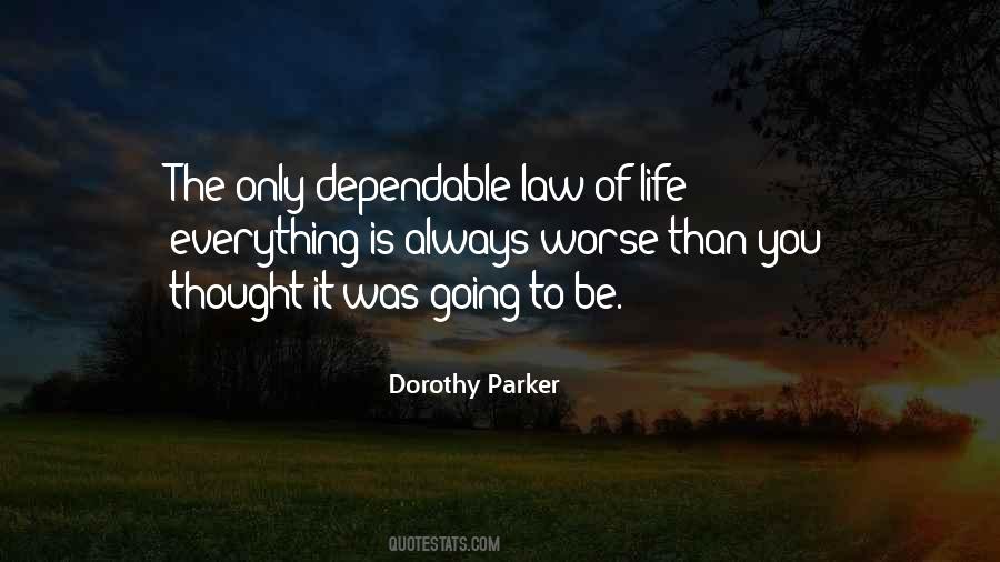 Quotes About Dependable #36397