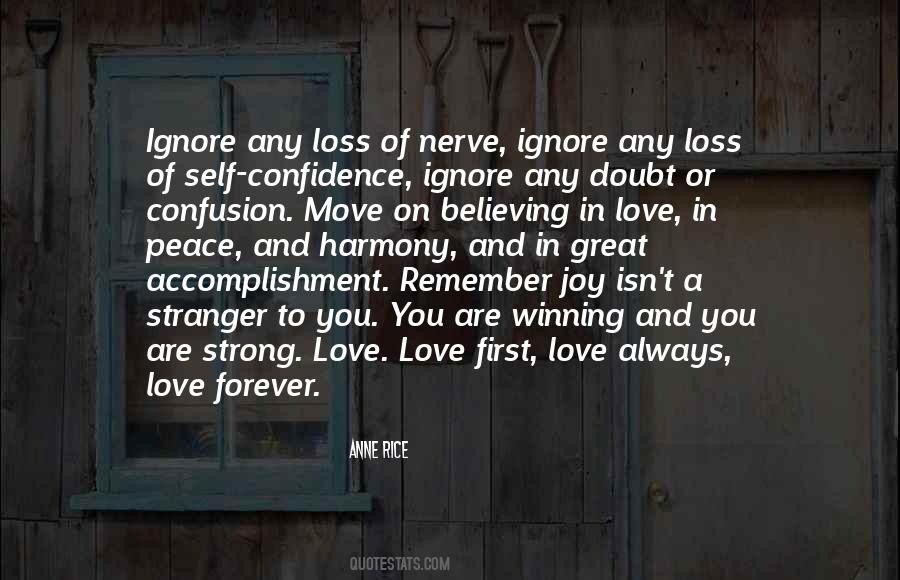 Quotes About Strong Love #382507