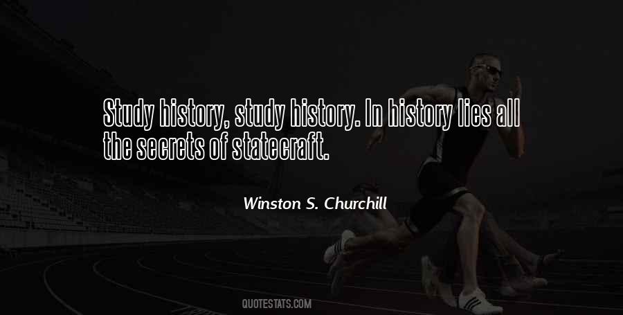 Quotes About Study Of History #119631