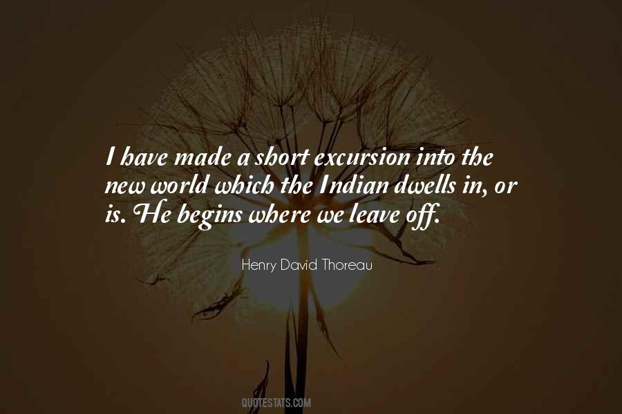 Quotes About Excursion #1346228