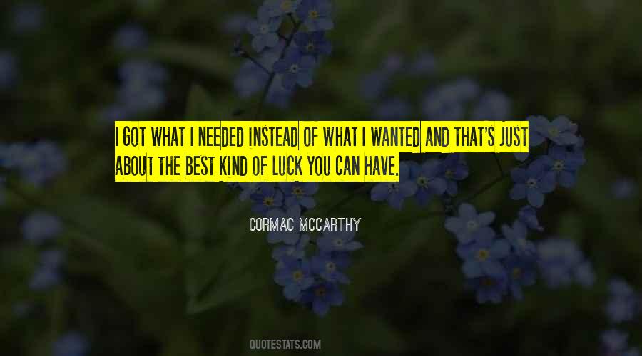 Best Of Luck Quotes #1199939