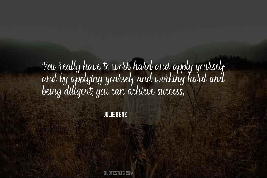 Quotes About Applying Yourself #1380398