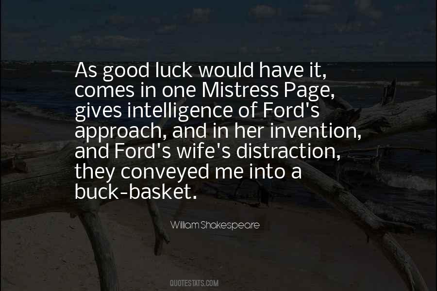 Quotes About Wife And Mistress #1571802